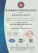 ISO  45001职业健康