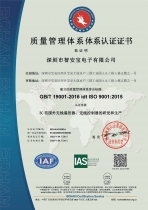 ISO 9001质量体系